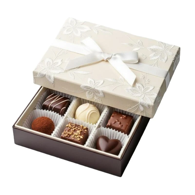 LB-14 Chocolate Lid and Base Box