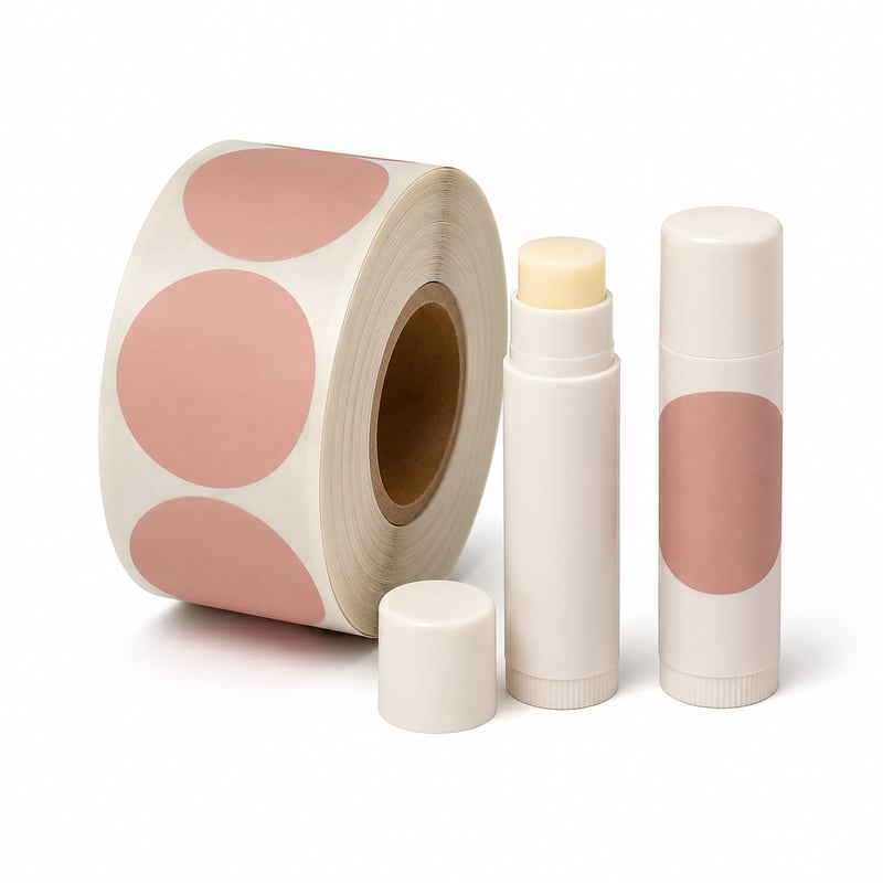 Soft-Touch Lip Balm Labels