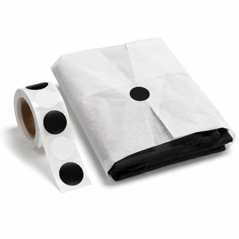 Clothing Size Seal Labels